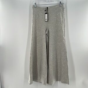 ROME0+JULIET couture Pant Small Wide Leg Heather Gray GAUCHOS NEW WITH TAGS